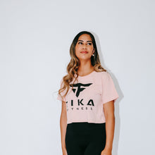 Load image into Gallery viewer, WOMENS PINK CROP TOP
